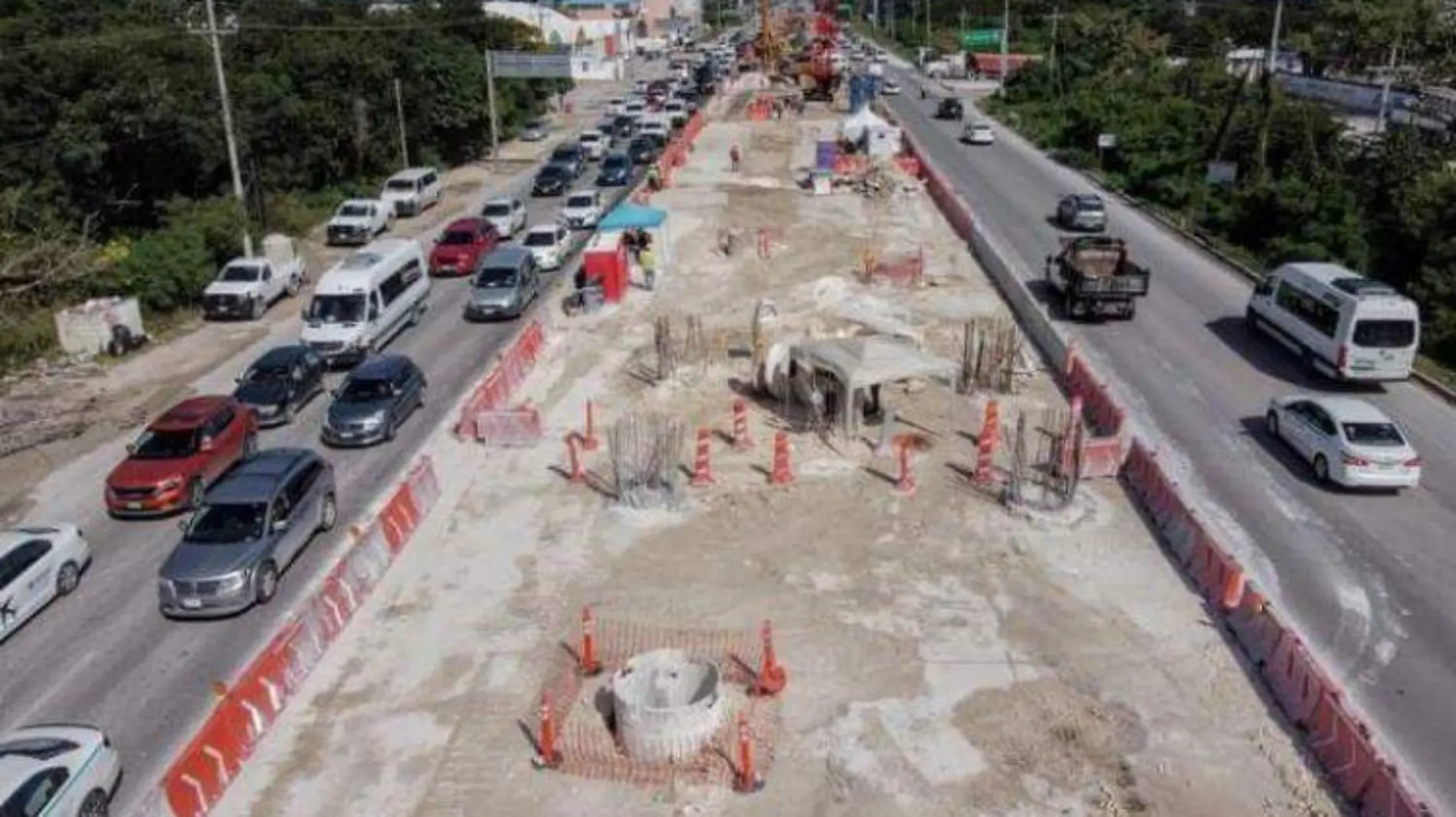 Sin cambio de ruta continua el tren maya